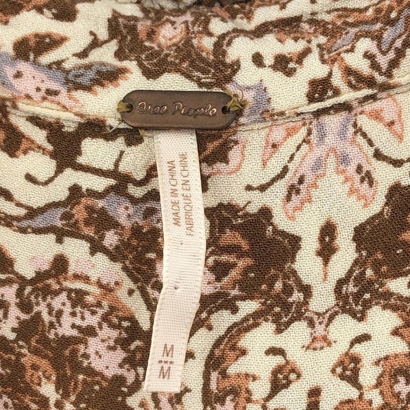 Free People Multicolor Bohemian Blouse - Picture 4 of 8